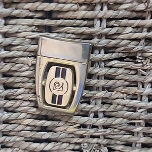 Pierre Cardin Vintage Gold Tone Reversible Belt Buckle vintage